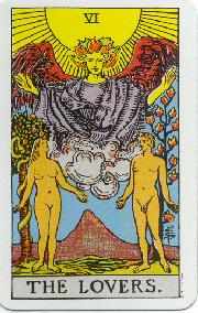 The Rider-Waite Tarot: The Lovers